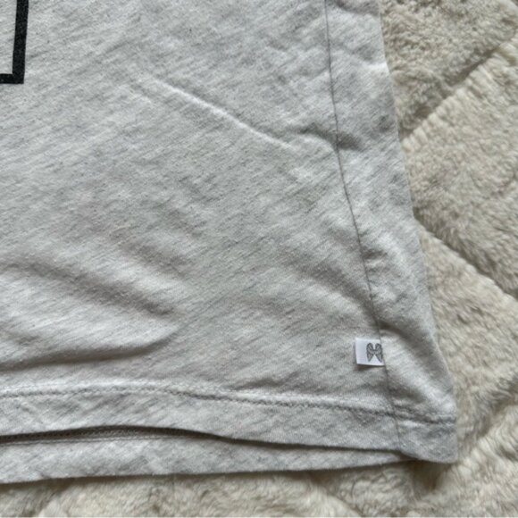 Victoria's Secret | Cream & Glitter VS Paris Angel Short Sleeve Tee | Size Small - Picture 6 of 11